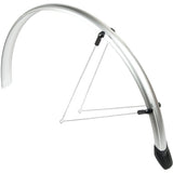 spatbordenset Rapido 28 inch 46 mm kunststof zilver - afbeelding 2