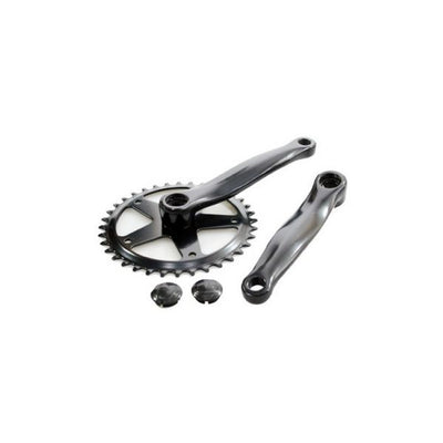 crankstel 36t 152 zwart