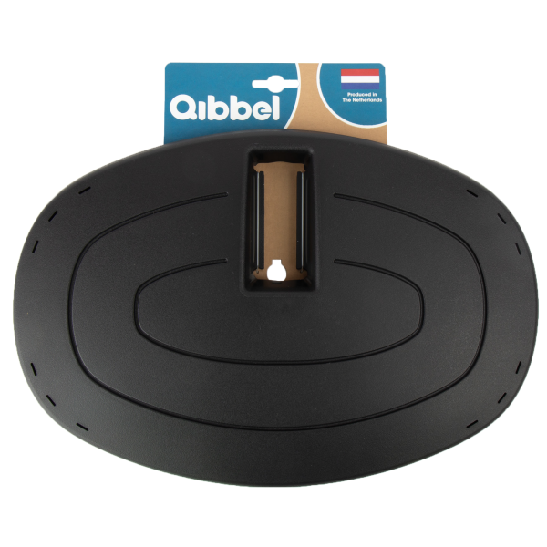 Qibbel set voetbeschermingsplaten junior 6+ - zwart
