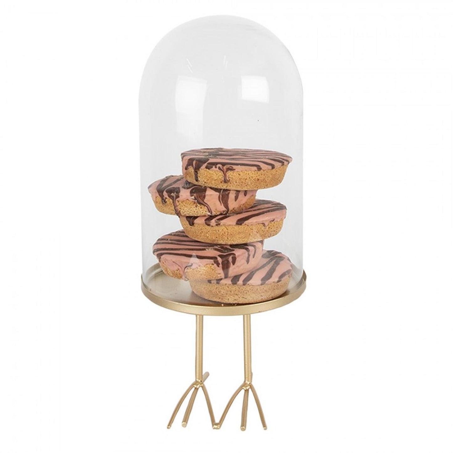 Clayre eef stolp op pootjes ø13x30cm