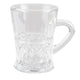 Clayre eef espressokopje transparant 6x8x8cm 95ml doos a 6 stuks