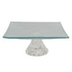 Clayre eef decoratie schaal glas 15x15x7cm