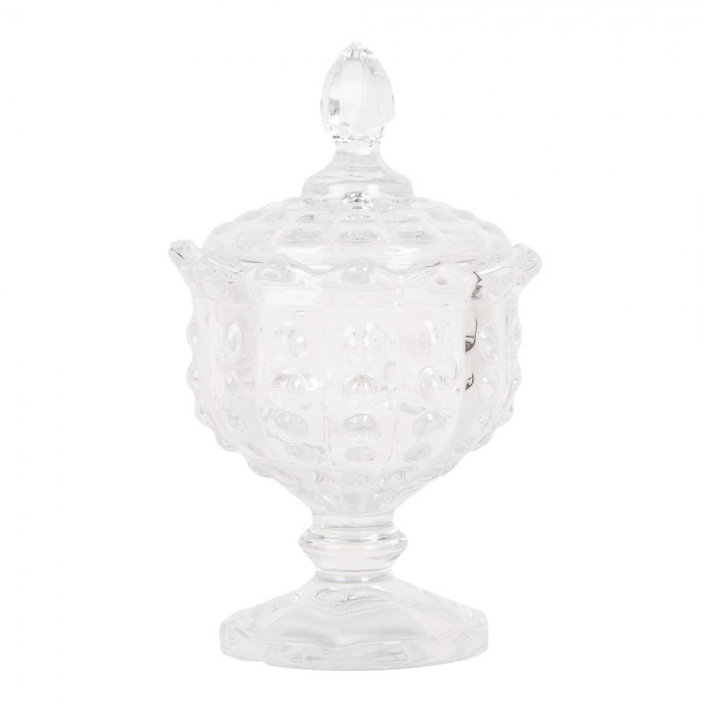 Clayre eef voorraadpot glas ø9x16cm