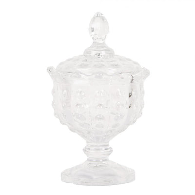Clayre eef voorraadpot glas ø9x16cm