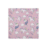 Clayre eef inpakpapier eenhoorn 50x75 cm 3 rollen roze - afbeelding 1