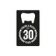 Paperdreams flesopener metaal - 30 jaar