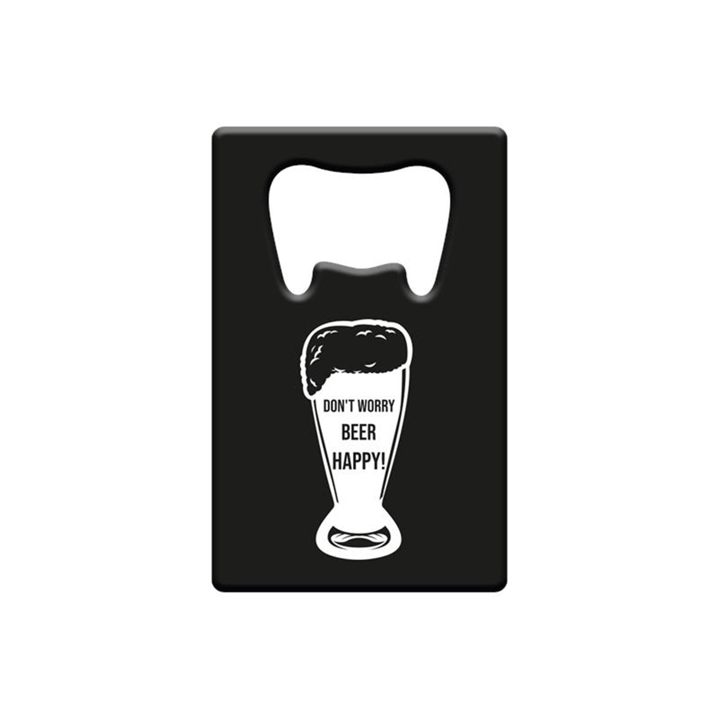 Paperdreams flesopener - don't worry beer happy