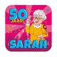 Paperdreams huldeschild - sarah cartoon