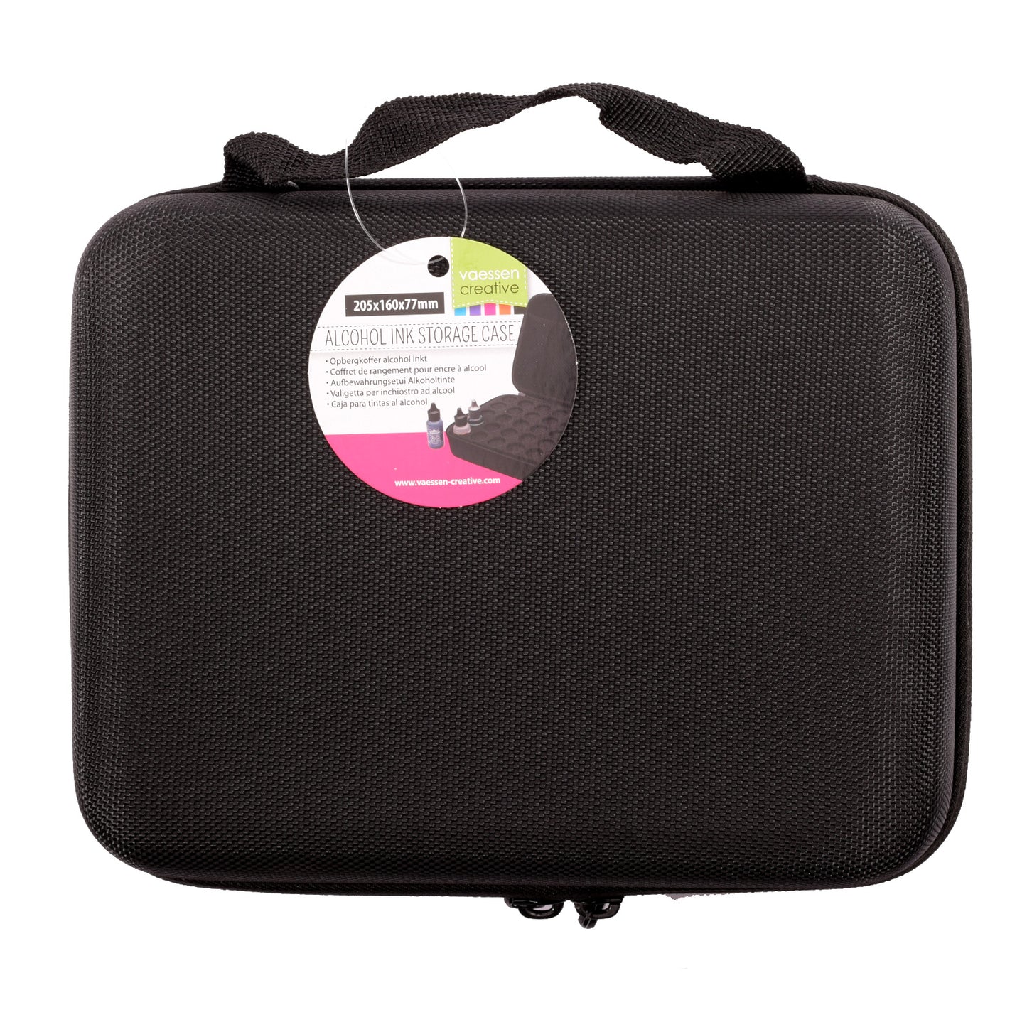 Vaessen creative • opbergkoffer alcoholinkt 22x17,5x6,6cm