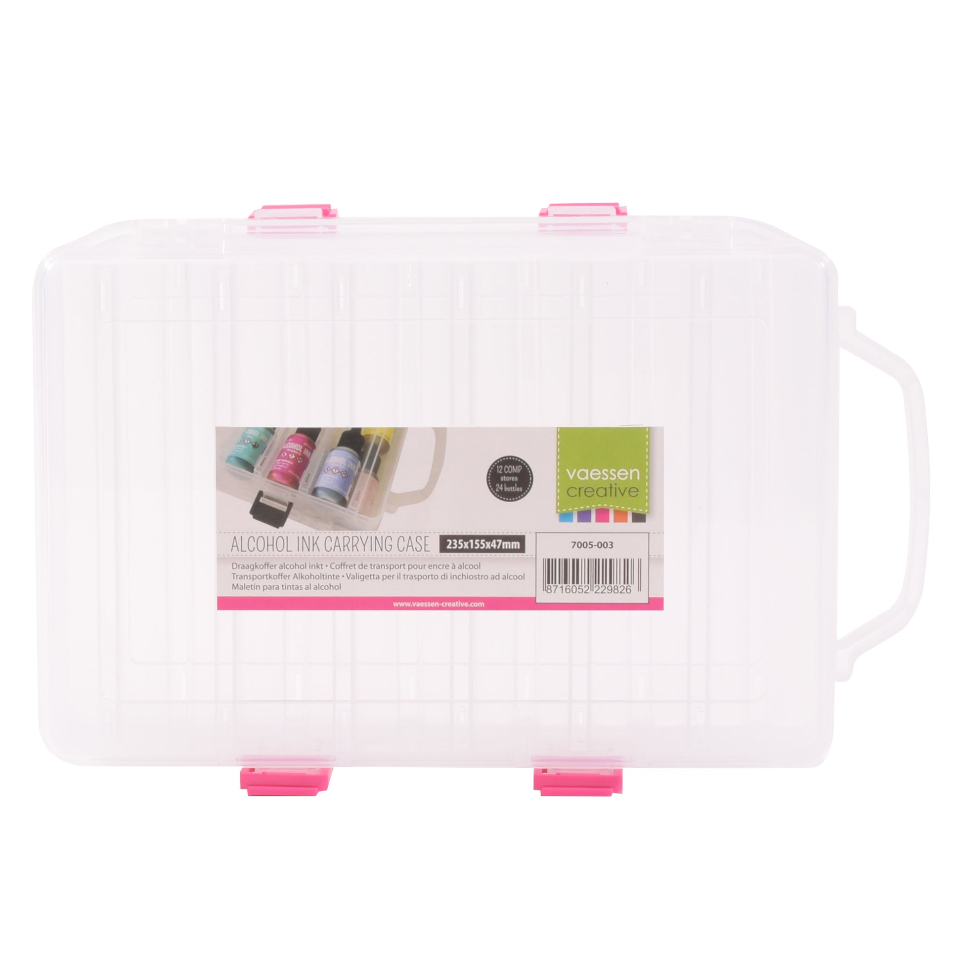 Vaessen creative • opbergbox alcoholinkt 23,5x15,5x4,7cm