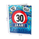 Paperdreams window signs - 30 jaar 60x45cm