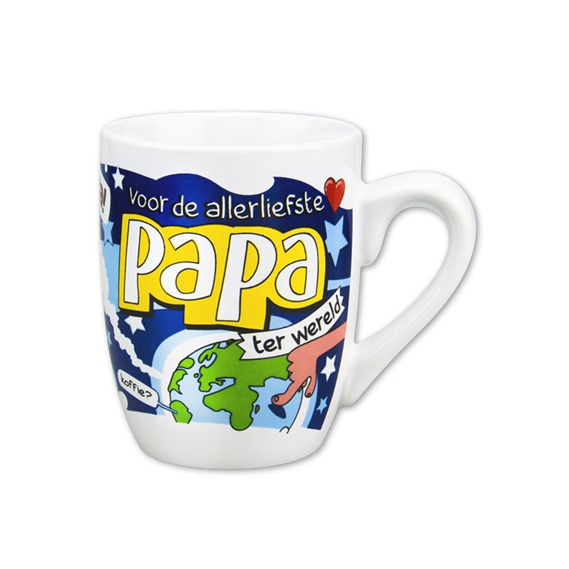 Paperdreams mok papa nr.69 cartoonmok allerliefste papa nr 69