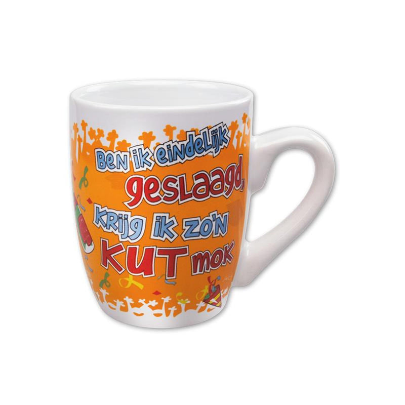Paperdreams cartoonmok geslaagd kut