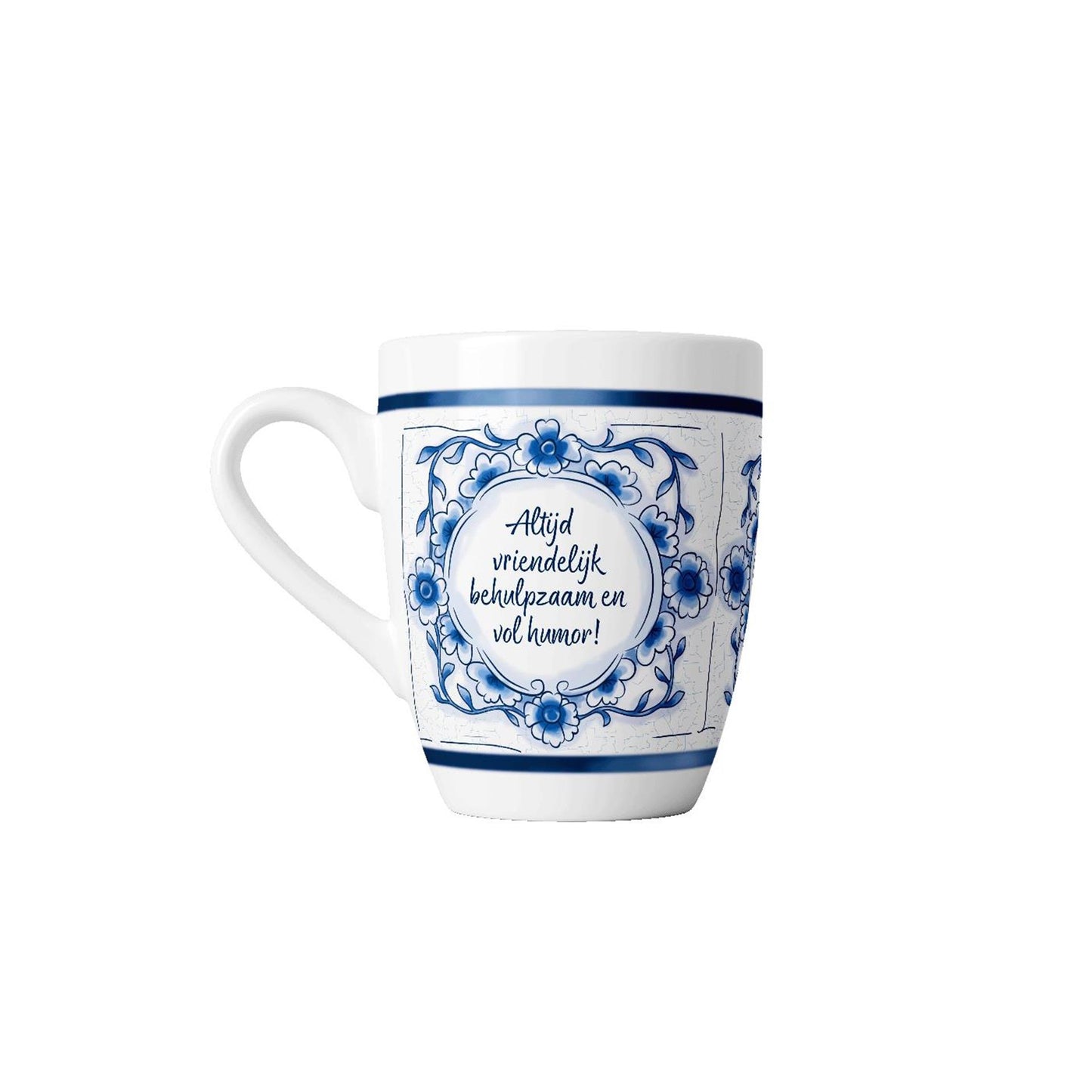 Paperdreams delfts blauwe mok - opa - keramiek 440ml
