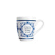 Paperdreams delfts blauwe mok - koffie loopt - keramiek 440ml