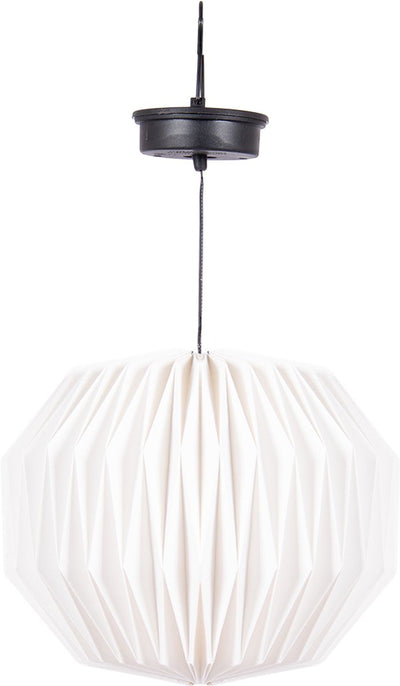 Bo-camp - hanglamp - rana - opvouwbaar - wit - oplaadbaar - solar - 20 lumen