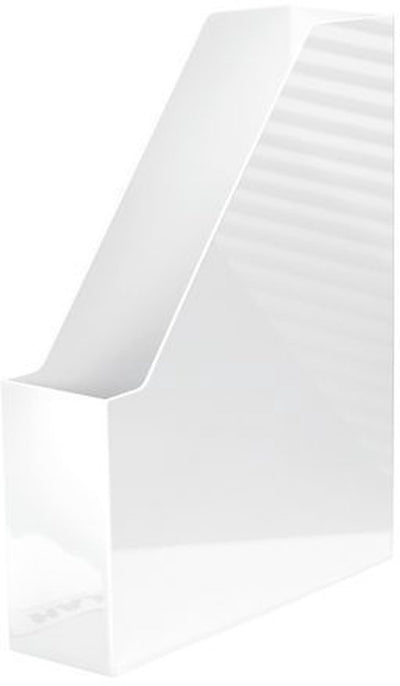 Han tijdschriftencassette - i-line - 315 x 248 x 76mm - hoogglans wit - formaat a4 c4 - ha-16501-12