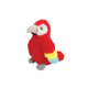 Paperdreams knuffel happy friends - papegaai 15x15x18cm