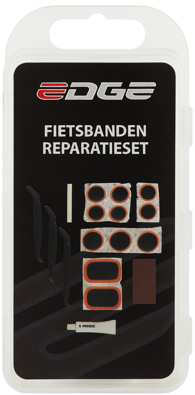 Edge reparatiedoosje compleet inclusief 3 bandafnemers