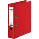 Ordner falken chromocolor a4 80 mm pp (polypropeen) rood 2-rings 1 stuk