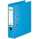 Ordner falken chromocolor a4 80 mm karton, pp (polypropeen) lichtblauw 1 stuk