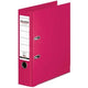 Ordner falken chromocolor a4 80 mm karton, pp (polypropeen) roze s80 1 stuk