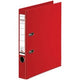 Ordner falken chromocolor a4 50 mm pp (polypropeen) rood 2-rings 1 stuk