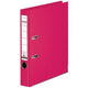Ordner falken chromocolor a4 50 mm karton, pp (polypropeen) liggend roze 1 stuk