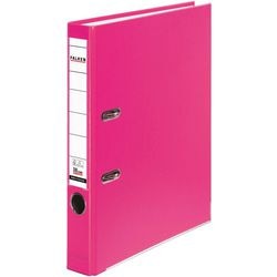 Ordner falken pp-color a4 karton, pp (polypropeen) roze 2-rings 1 stuk