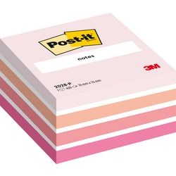 Kleurkubussen post-it 2028-p 76 x 76 mm assorti pastel 450 vel