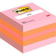 Post-it zelfklevende notes kubusblok 225 vel