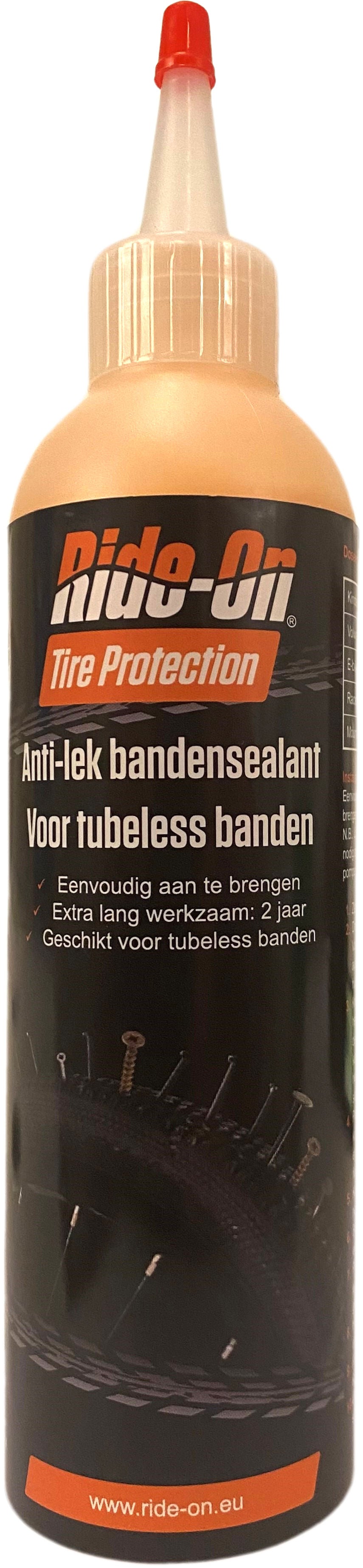 Ride-on Bandensealant Ride-On voor tubeless rijden (1x 250 ml)