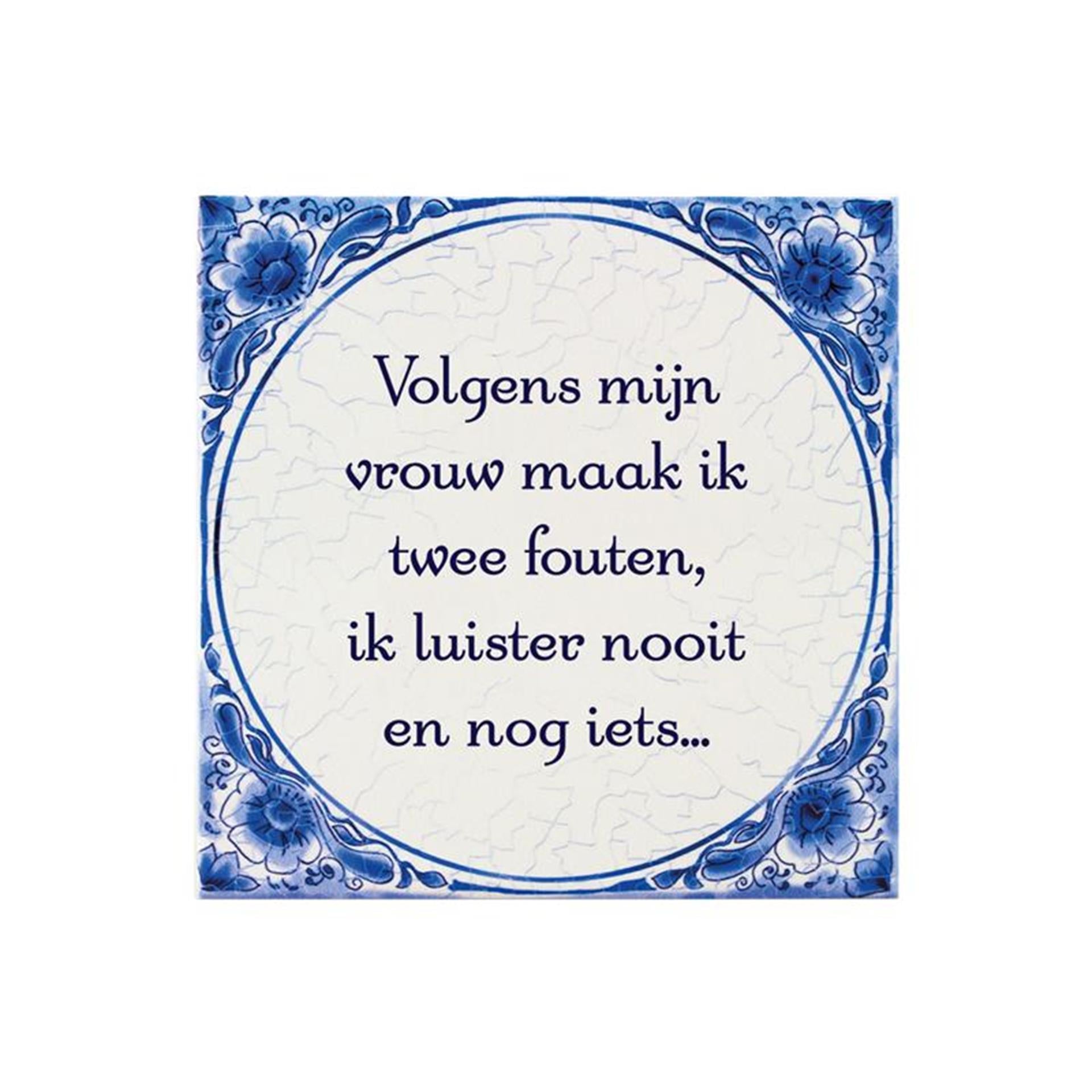 Paperdreams tegel delfts blauw - twee fouten