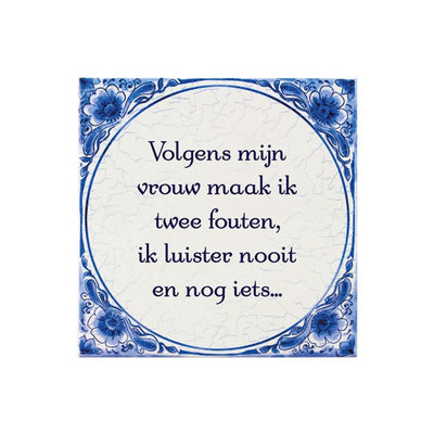 Paperdreams tegel delfts blauw - twee fouten
