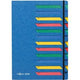 Sorteermap pagna blauw a4