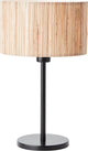Brilliant wimea - tafellamp - e27 max 1x42w - zwart nature