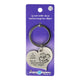 Paperdreams hart sleutelhanger beschermengel