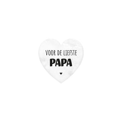 Paperdreams marmeren hartje - papa