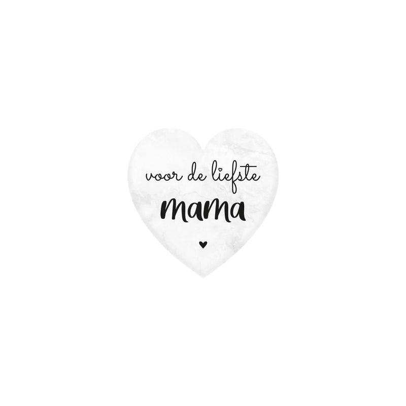 Paperdreams marmeren hartje - mama
