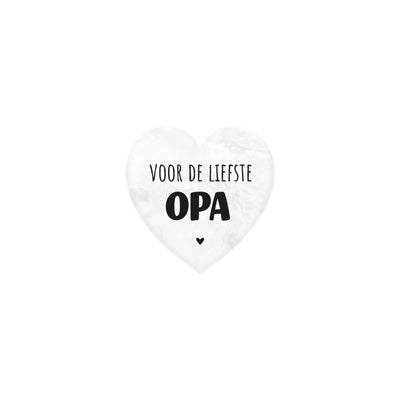 Paperdreams marmeren hartje - opa