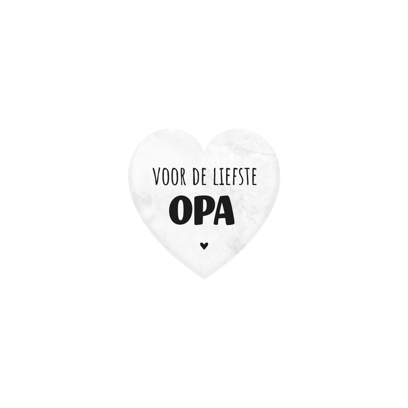 Paperdreams marmeren hartje - opa