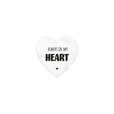 Paperdreams marmeren hart - in my heart