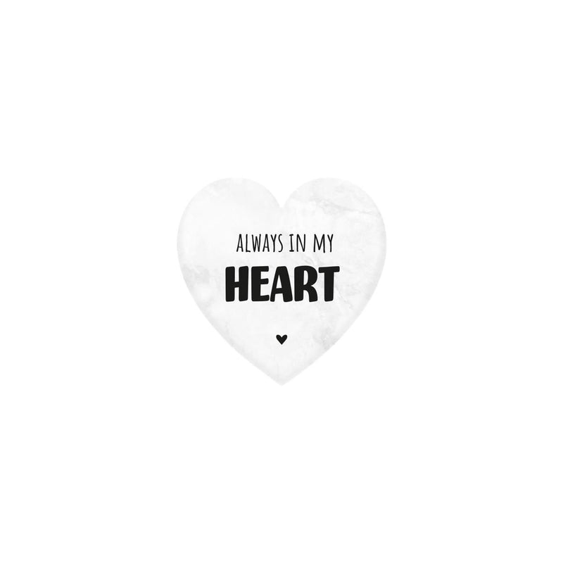 Paperdreams marmeren hart - in my heart