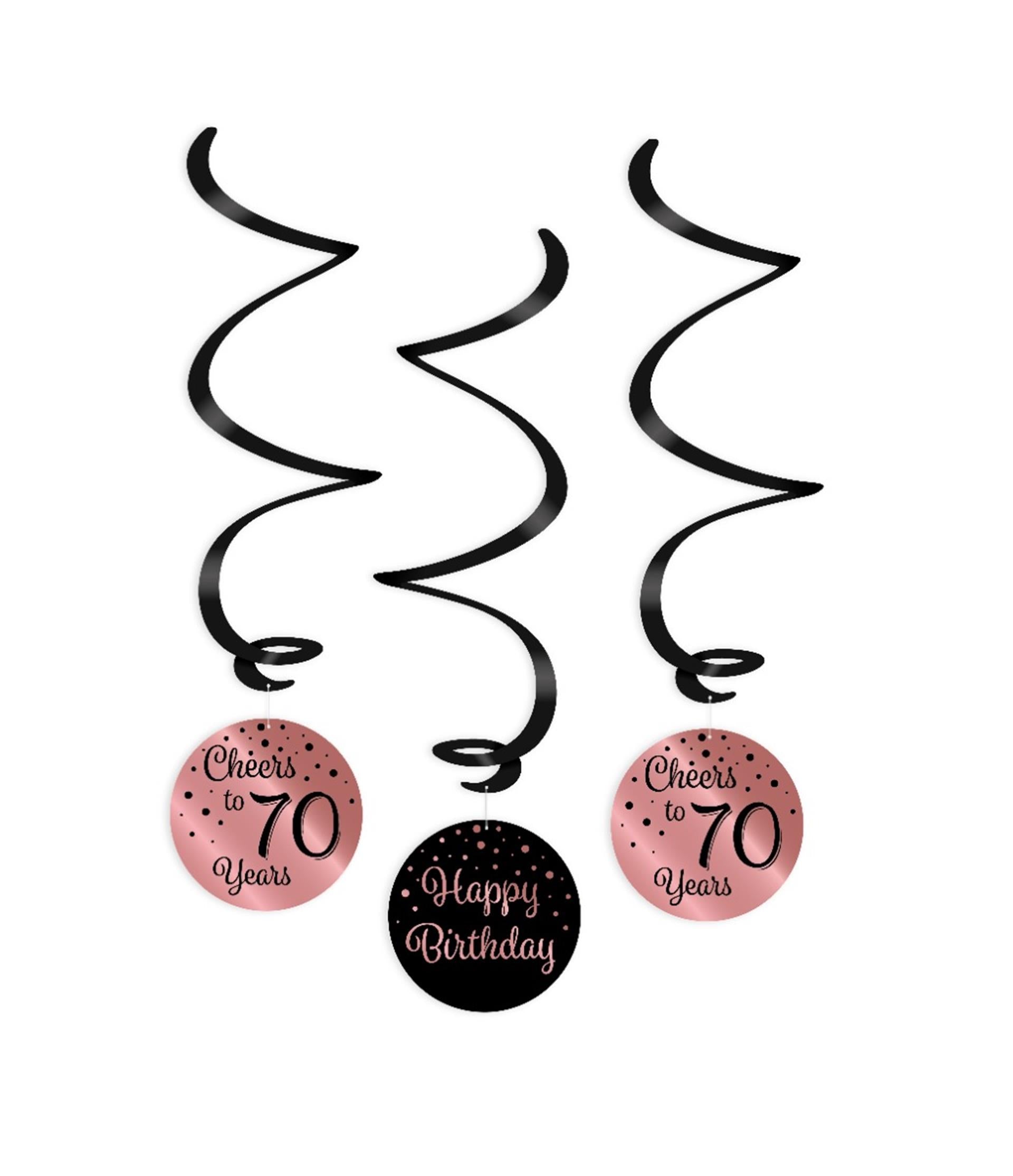 Paperdreams swirlslingers roze zwart 70