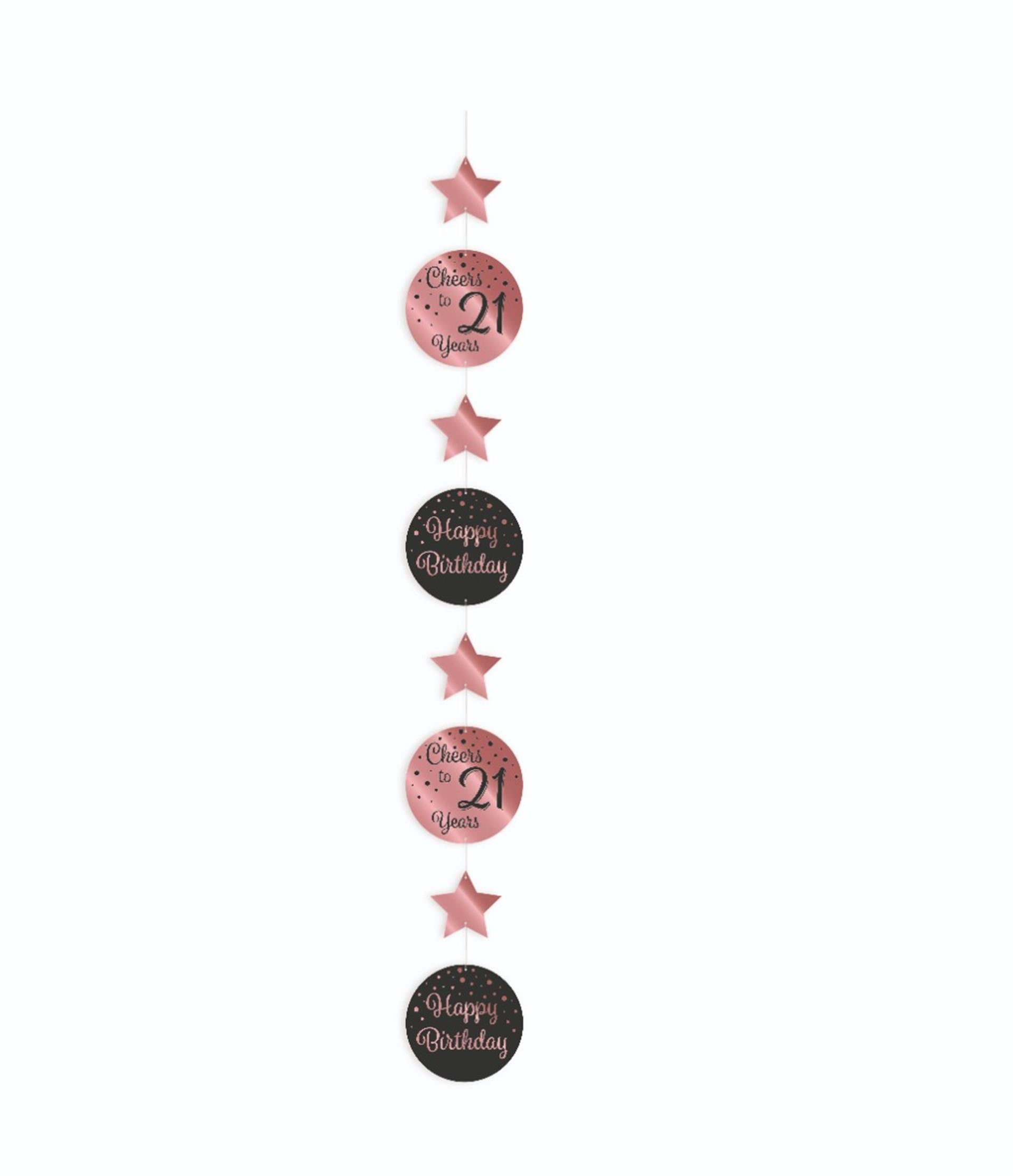 Paperdreams hangslinger roze zwart - 21
