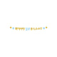 Paperdreams papaerdreams letter banner 'happy 1st birthday' 250cm karton