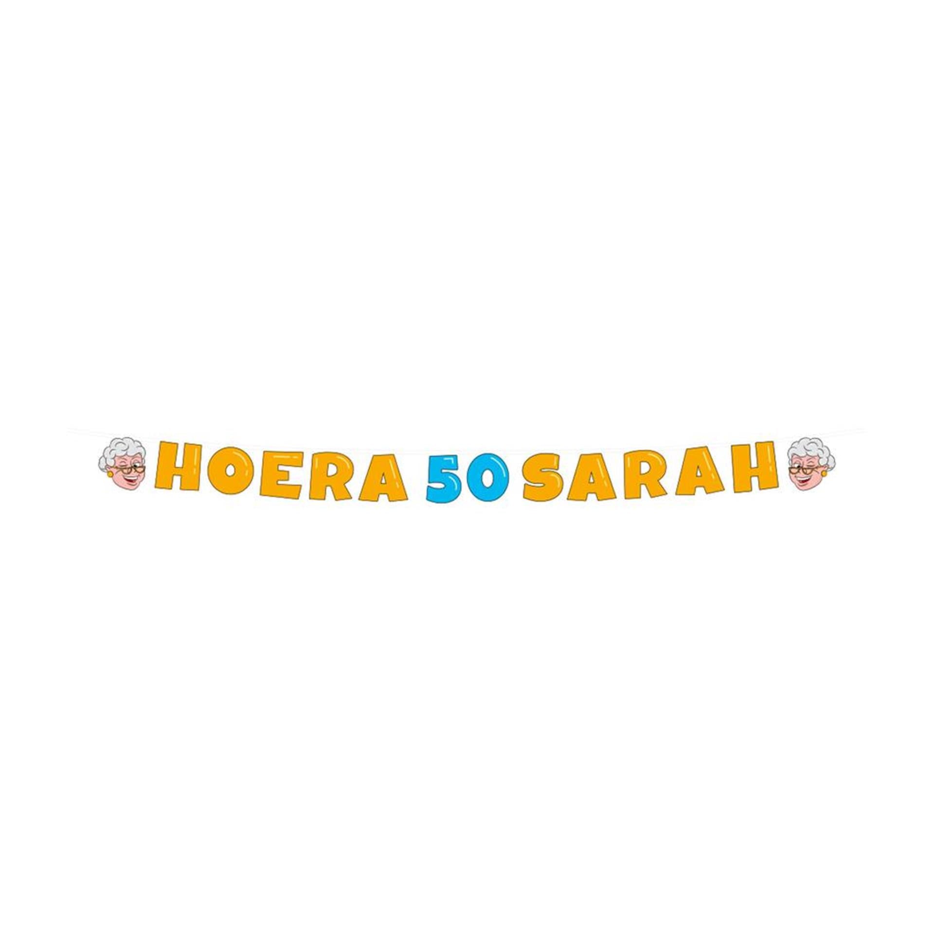 Paperdreams letter banner - sarah 50 17x250cm