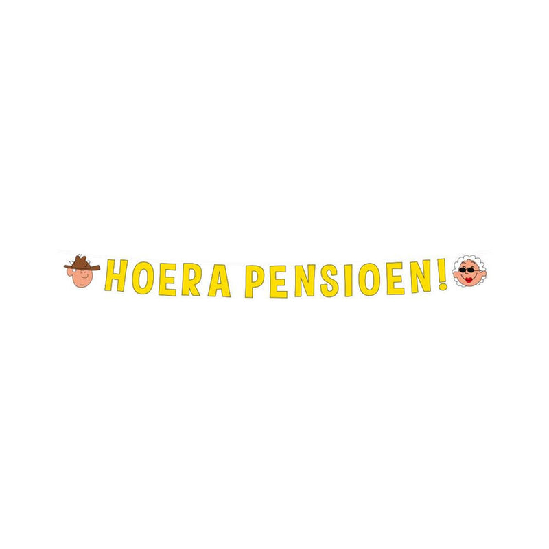 Paperdreams letter banner - pensioen