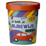 Paperdreams snoepbeker ø12x14cm - rijbewijs - afbeelding 1