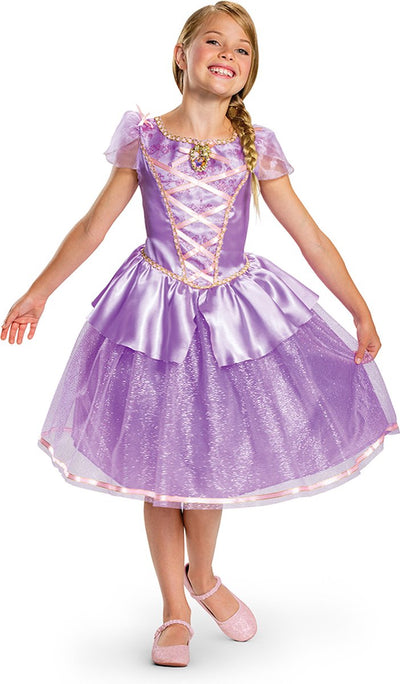 Disguise disney princess rapunzel deluxe vermomming meisje - 104 110 (3-4 jaar)